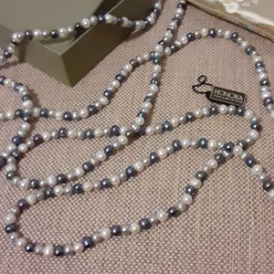 Cultured Pearl 6.0mm Baroque 80" Necklace